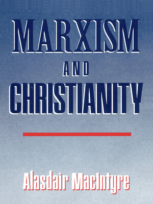 cover image of Marxism and Christianity